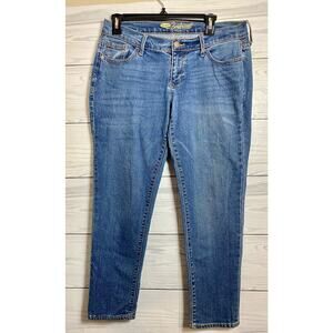 Old navy skinny boyfriend next day ankle jeans In medium wash size 4